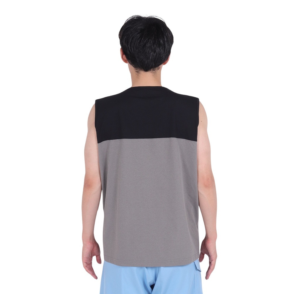 リーフ（REEF）（メンズ）ラッシュガード BICOLOR ラッシュタンクトップ RFTEM2423-BK/GY
