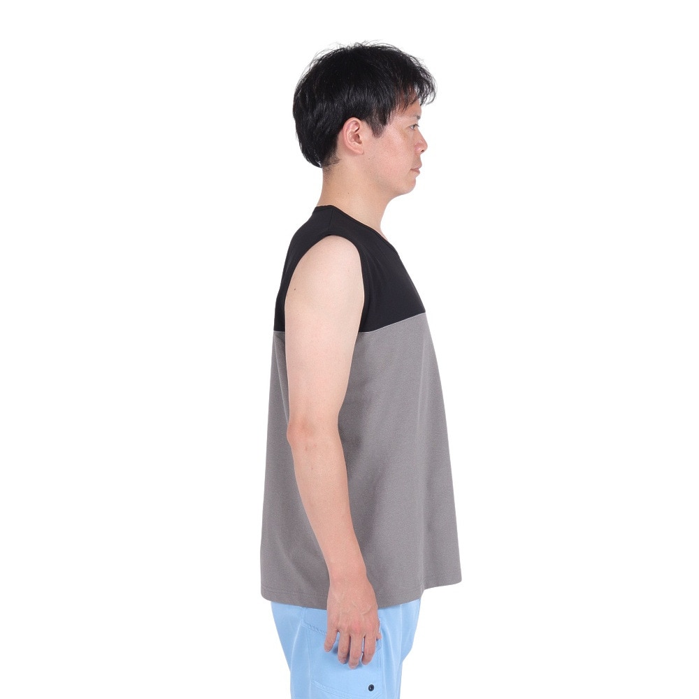 リーフ（REEF）（メンズ）ラッシュガード BICOLOR ラッシュタンクトップ RFTEM2423-BK/GY