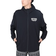 (メンズ)ラッシュガード 長袖 パーカー UVカット 水陸両用 ペアテックスパーカー 913460BLK