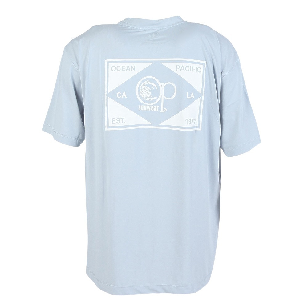 オーシャンパシフィック（Ocean Pacific）（メンズ）ラッシュガード 冷感UVTシャツ 515454BL