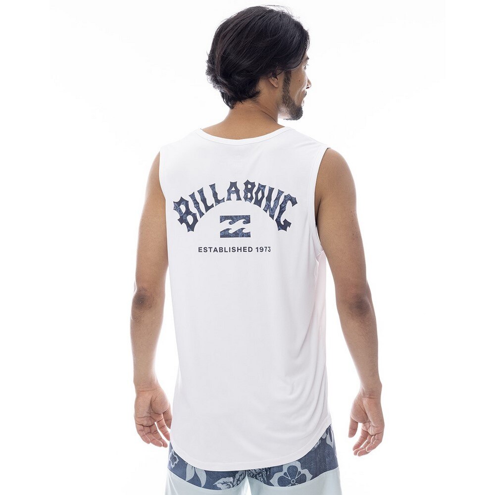 ビラボン（BILLABONG）（メンズ）ラッシュガード タンクトップ BF011857 WHT