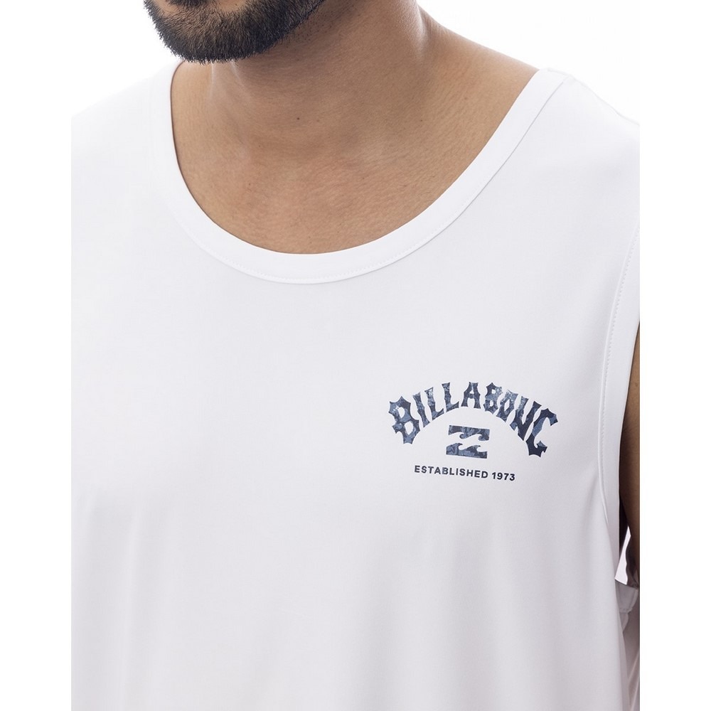 ビラボン（BILLABONG）（メンズ）ラッシュガード タンクトップ BF011857 WHT
