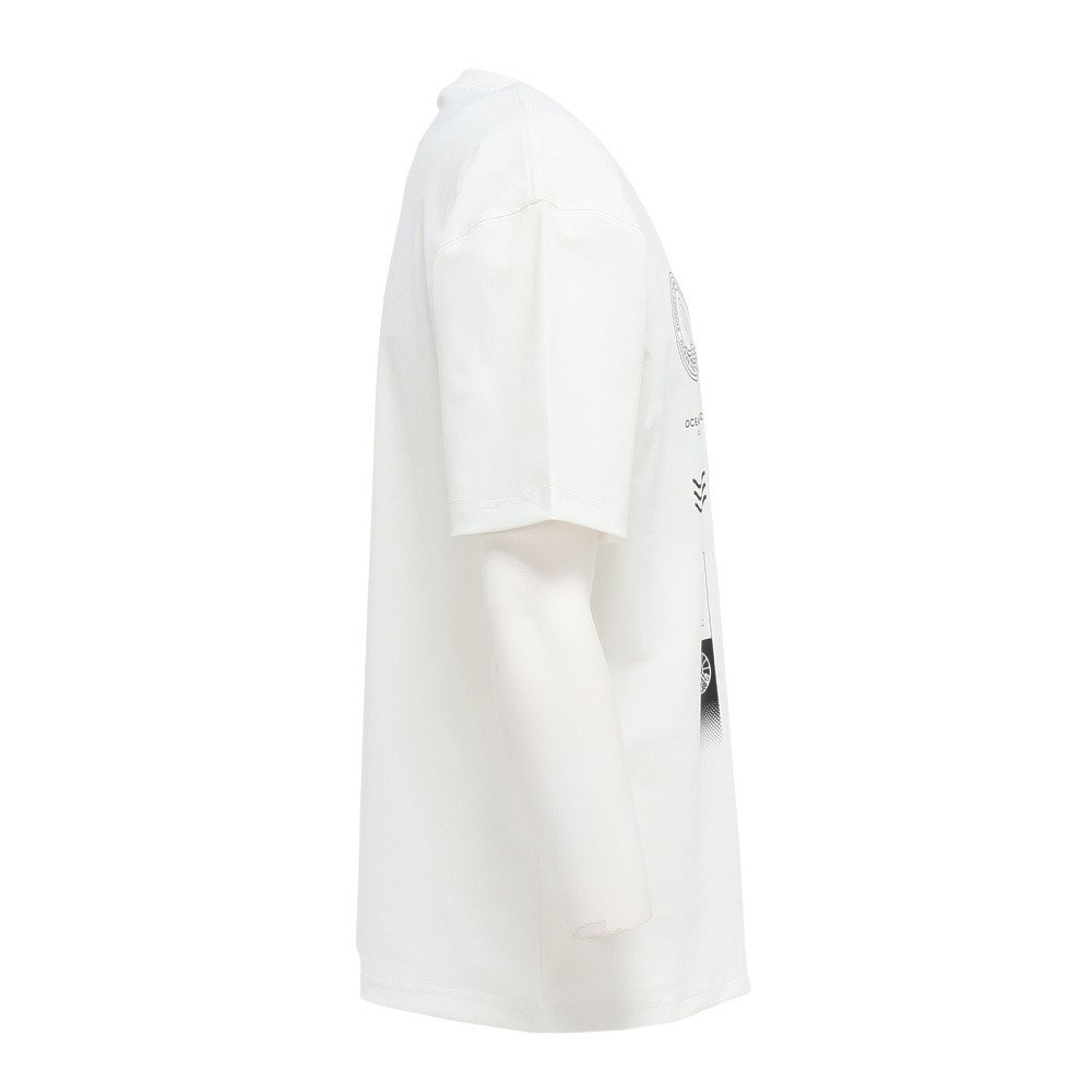 オーシャンパシフィック（Ocean Pacific）（メンズ）水陸両用 ラッシュガード ナイロンストレッチ ロゴ 半袖Tシャツ グラフィック 516467WT