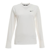 ナイキ（NIKE）（レディース）ラッシュガード 長袖 レディース UVカット UPF40+ 紫外線対策 22SS NESSA386 2993037-01