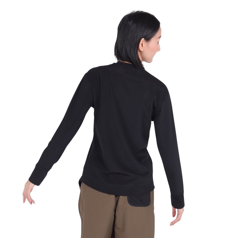 フットマーク（FOOTMARK）（レディース）ラッシュガード 長袖 プルオーバーTシャツ アクアホール 0241866-09.