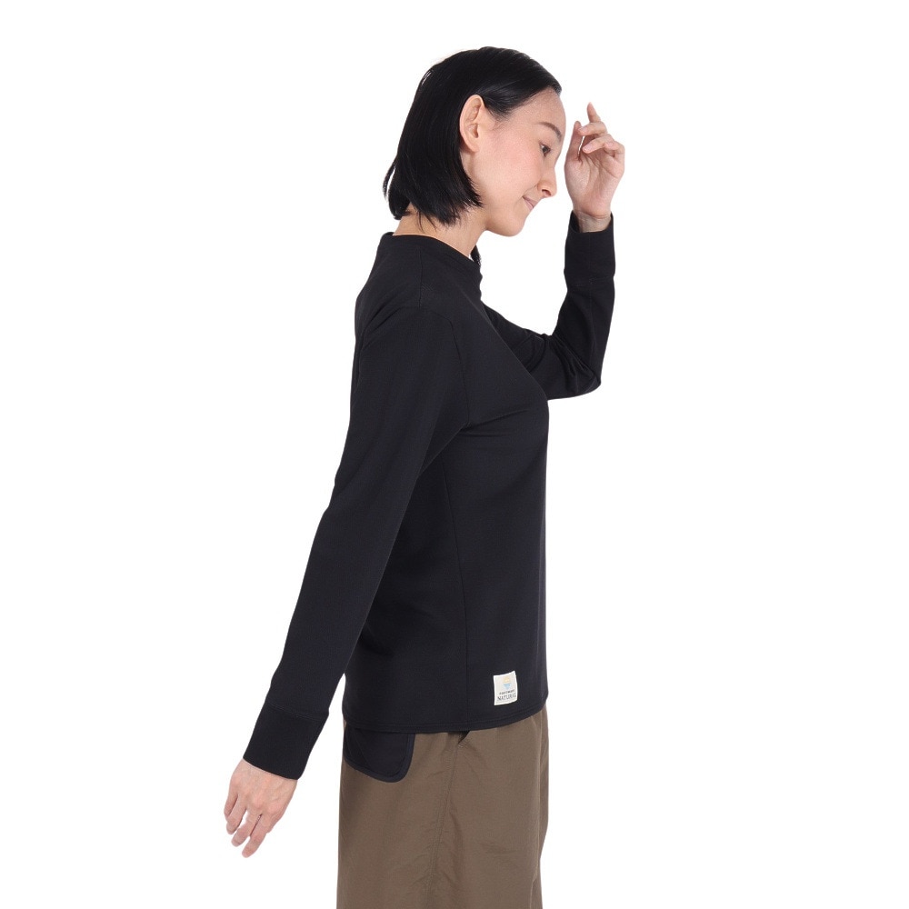 フットマーク（FOOTMARK）（レディース）ラッシュガード 長袖 プルオーバーTシャツ アクアホール 0241866-09.