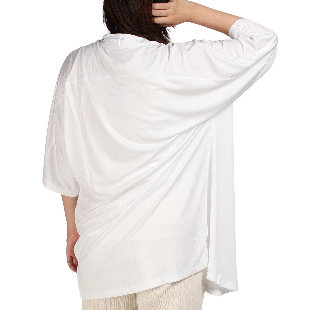 ハーレー（HURLEY）（レディース）マリン ラッシュガード カーディガン 五分丈 CARLITA KIMONO 21 GKHZLY18-10A 体型カバー UVカット 紫外線対策 UPF50+ 長袖