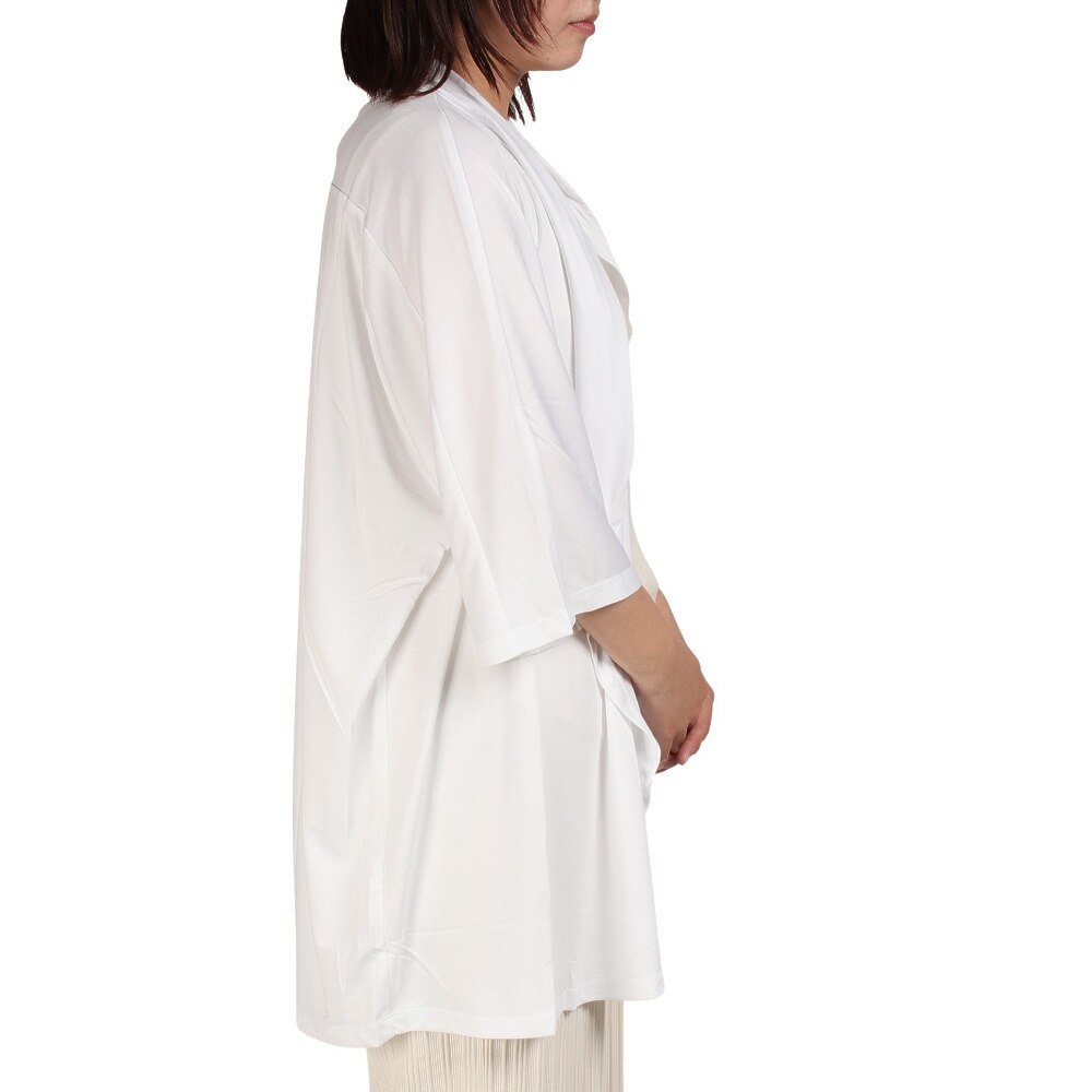 ハーレー（HURLEY）（レディース）マリン ラッシュガード カーディガン 五分丈 CARLITA KIMONO 21 GKHZLY18-10A 体型カバー UVカット 紫外線対策 UPF50+ 長袖