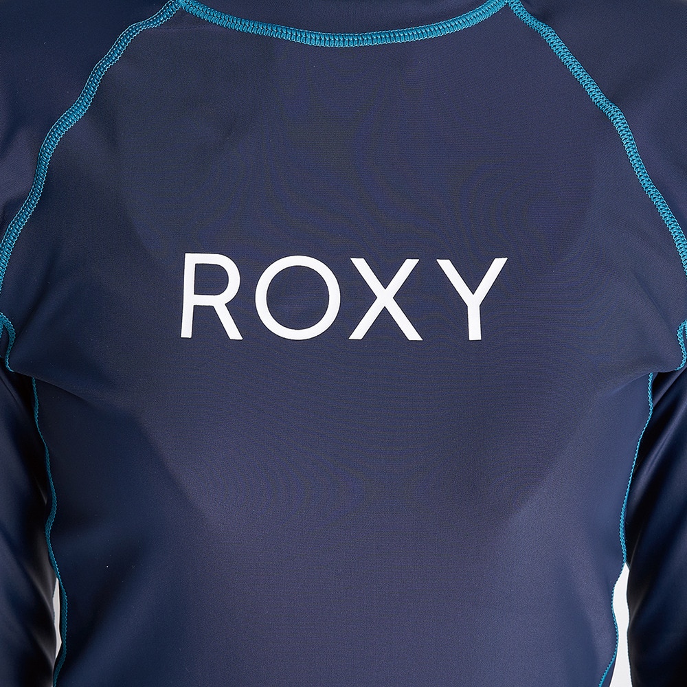ロキシー（ROXY）（レディース）ラッシュガード 長袖 UVカット 紫外線対策 吸汗速乾 RASHIE RLY225055NVY ネイビー