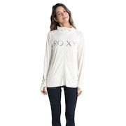 ロキシー（ROXY）（レディース）ラッシュガード 長袖 UVカット 紫外線対策 水陸両用 ホワイト MERMAID LOGO STAND RLY231029OWT