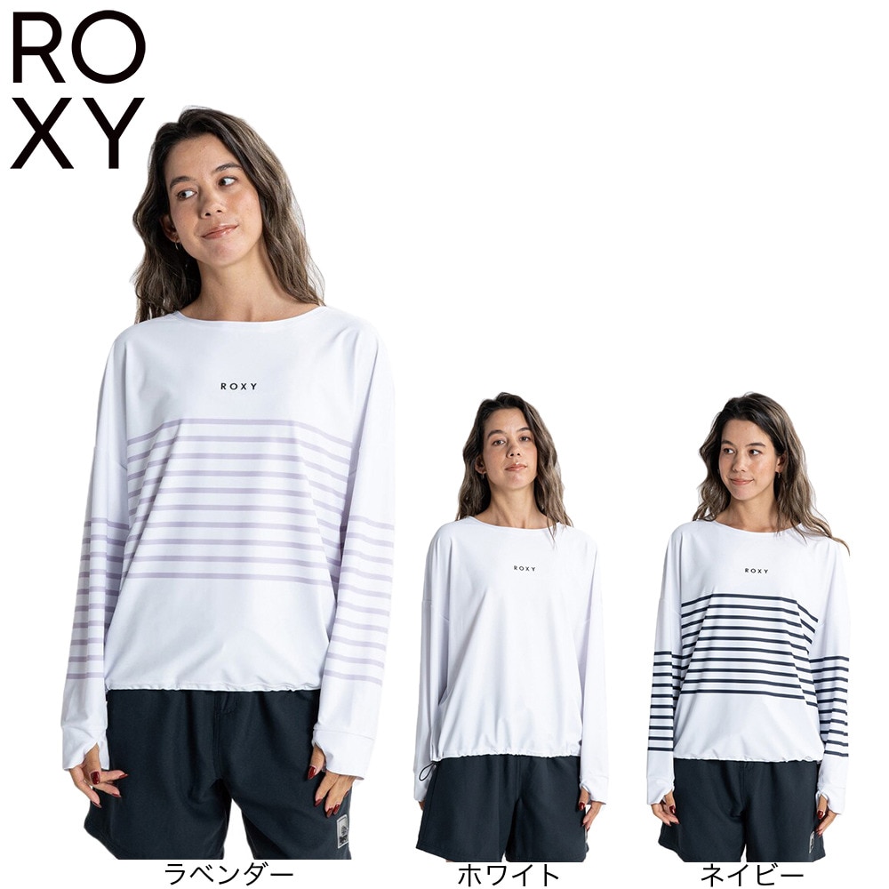ロキシー（ROXY）（レディース）ラッシュガード 長袖 ロンT UVカット 紫外線対策 速乾 ISABELA RLY231044NBO