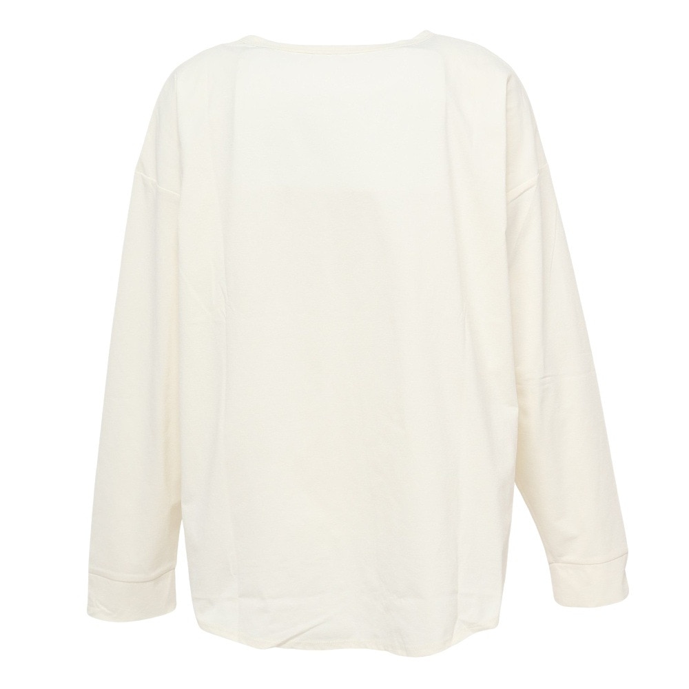 フットマーク（FOOTMARK）（レディース）ラッシュガード 長袖 プルオーバーTシャツ UVカット 紫外線対策 水陸両用 虫よけ NATURAL 3100207-01