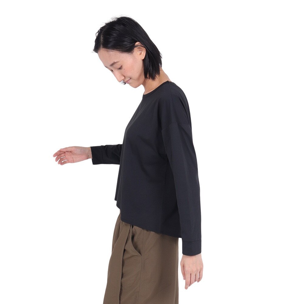 フットマーク（FOOTMARK）（レディース）ラッシュガード 長袖 プルオーバーTシャツ UVカット 防虫&吸水速乾 NATURAL 3100207-09