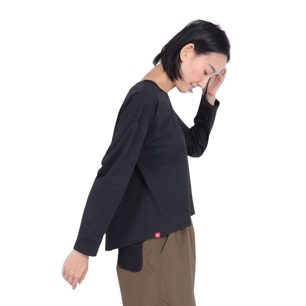 フットマーク（FOOTMARK）（レディース）ラッシュガード 長袖 プルオーバーTシャツ UVカット 防虫&吸水速乾 NATURAL 3100207-09