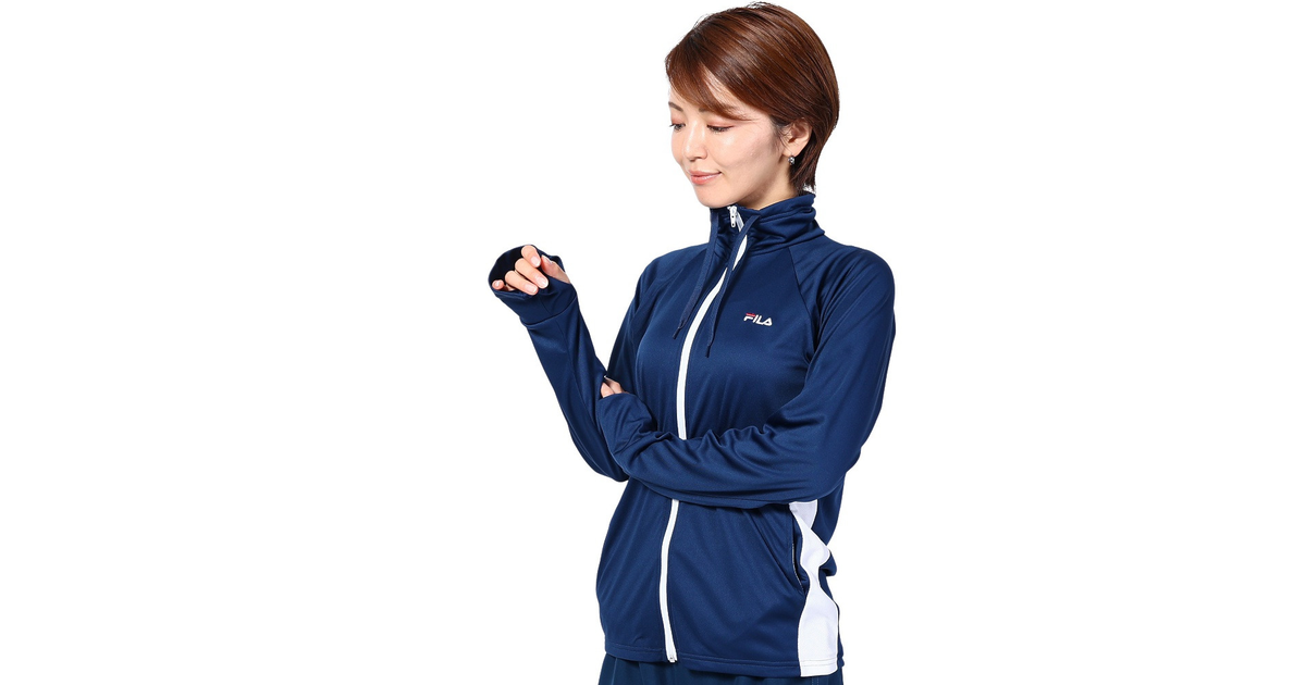 FILA ジップアップタイプ　スポーツウェア　レディース　Mサイズ