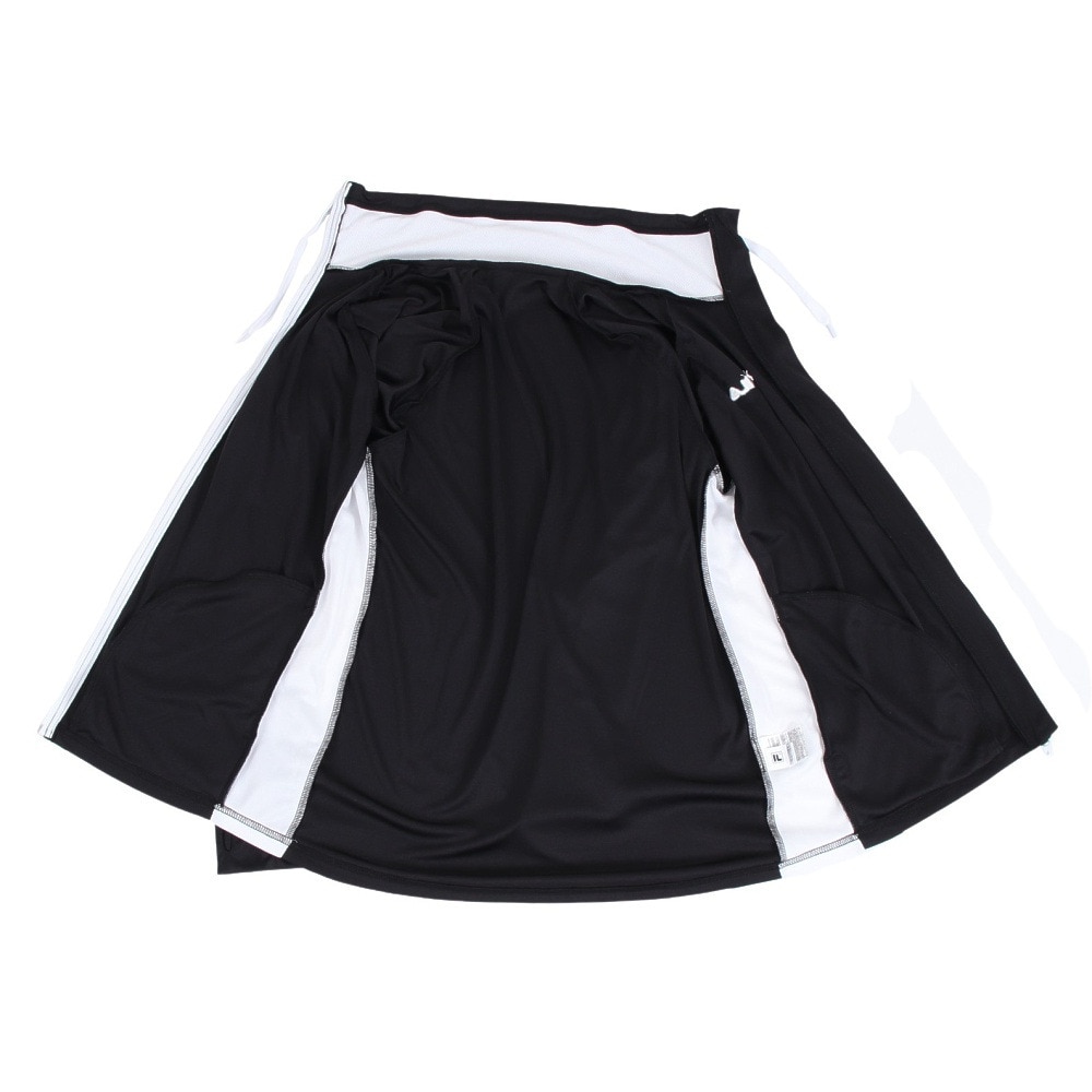 フィラ（FILA）（レディース）ラッシュガード パーカー レディース 大きいサイズ ブラック PE スムース ラッシュガード 222721-2-BK 長袖