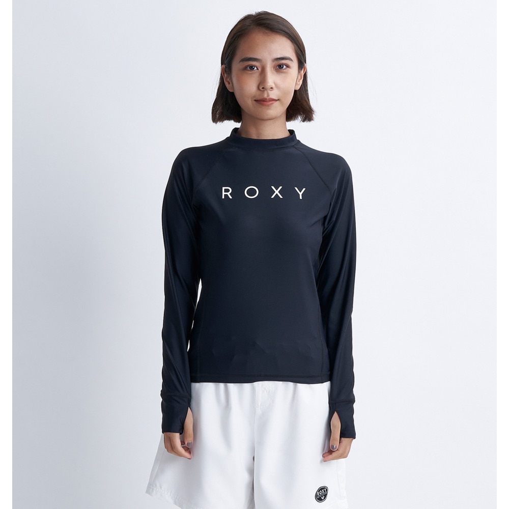 ロキシー（ROXY）（レディース）ラッシュガード 長袖 RASHIE 24SPRLY245034BLK