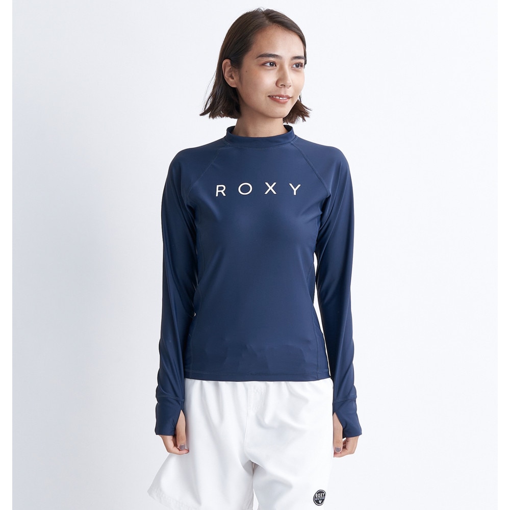 ロキシー（ROXY）（レディース）ラッシュガード 長袖 RASHIE 24SPRLY245034NVY