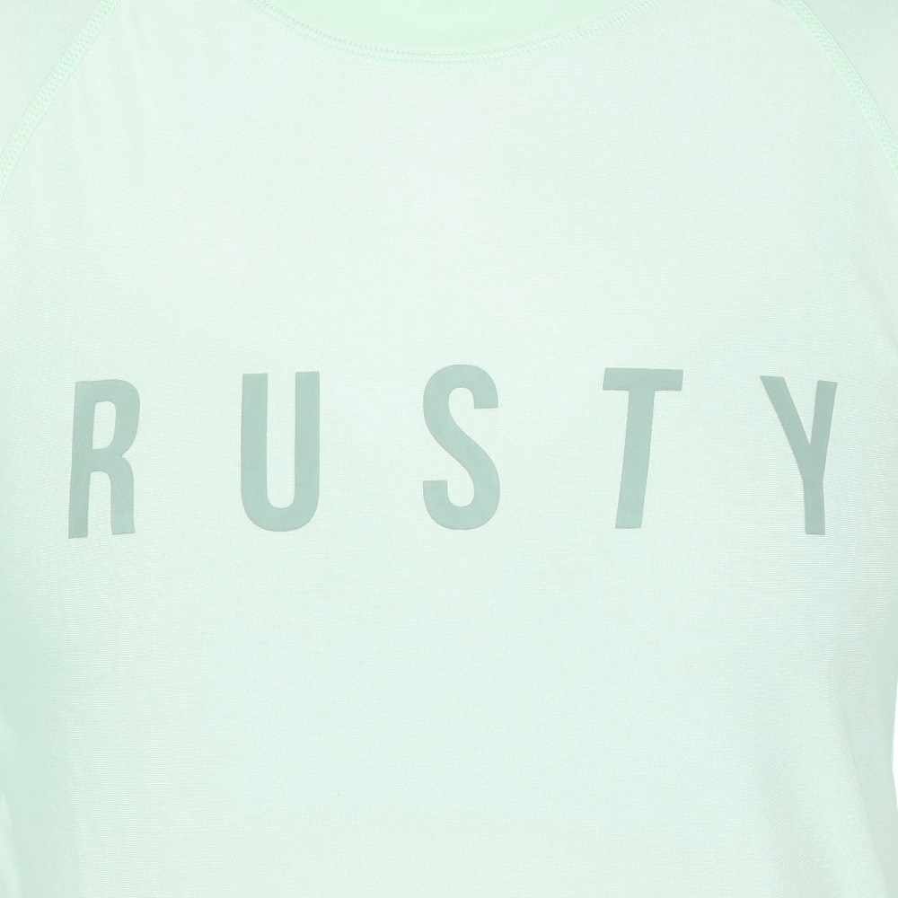 ラスティ（RUSTY）（レディース）ラッシュガード 長袖 UVカット 923480GRN
