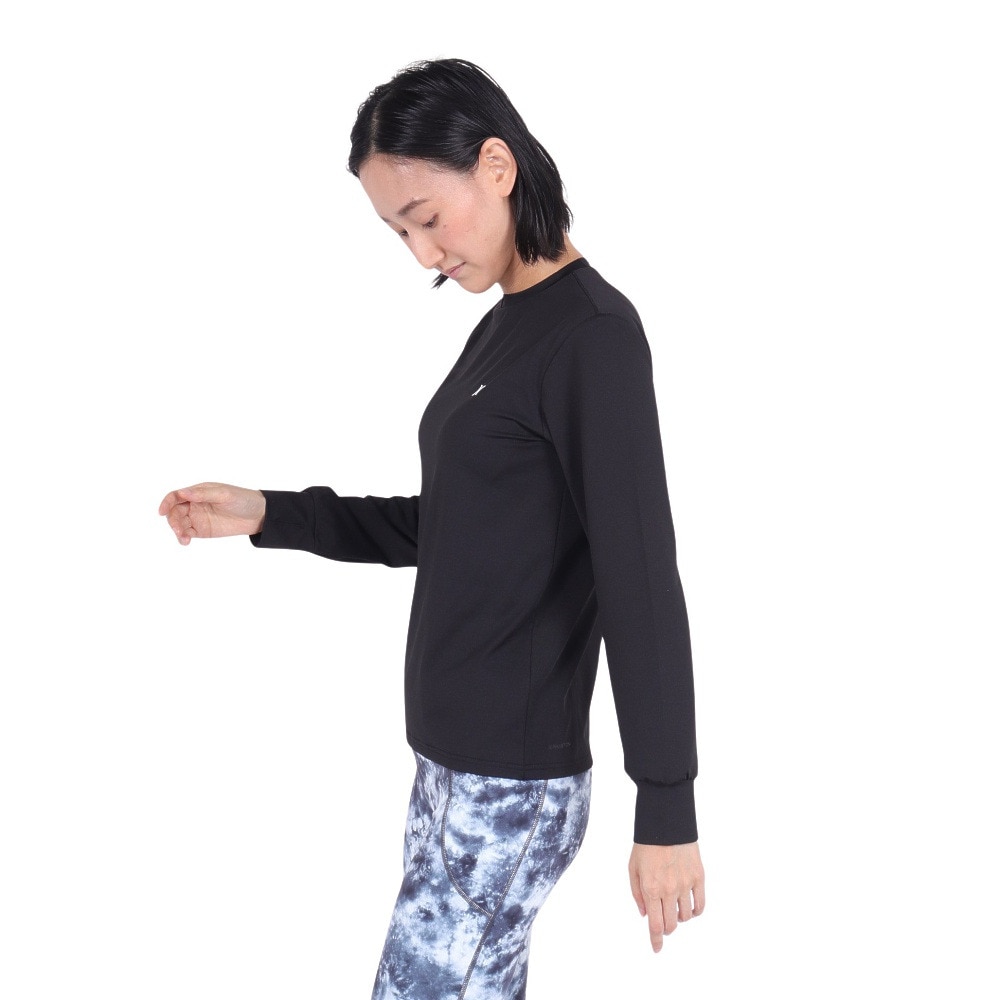 ハーレー（HURLEY）（レディース）ラッシュガード ファントム ロングスリーブ シャツ CRE カップ付き 水陸両用 WRG2421045-BLK