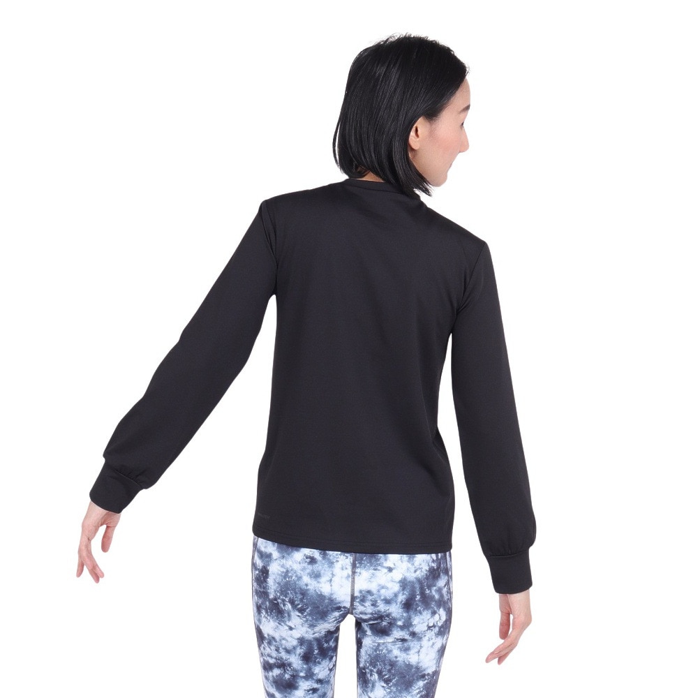 ハーレー（HURLEY）（レディース）ラッシュガード ファントム ロングスリーブ シャツ CRE カップ付き 水陸両用 WRG2421045-BLK