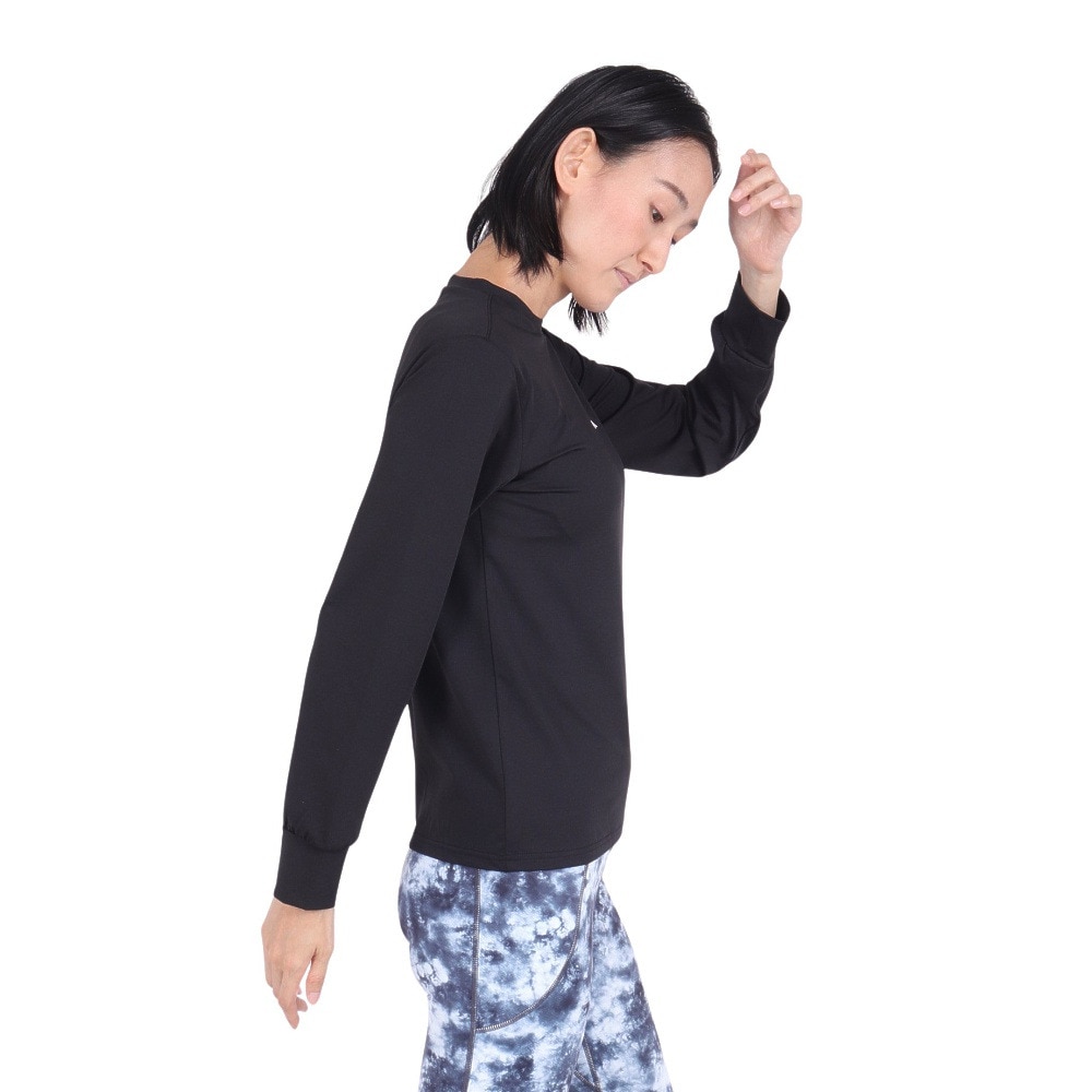ハーレー（HURLEY）（レディース）ラッシュガード ファントム ロングスリーブ シャツ CRE カップ付き 水陸両用 WRG2421045-BLK