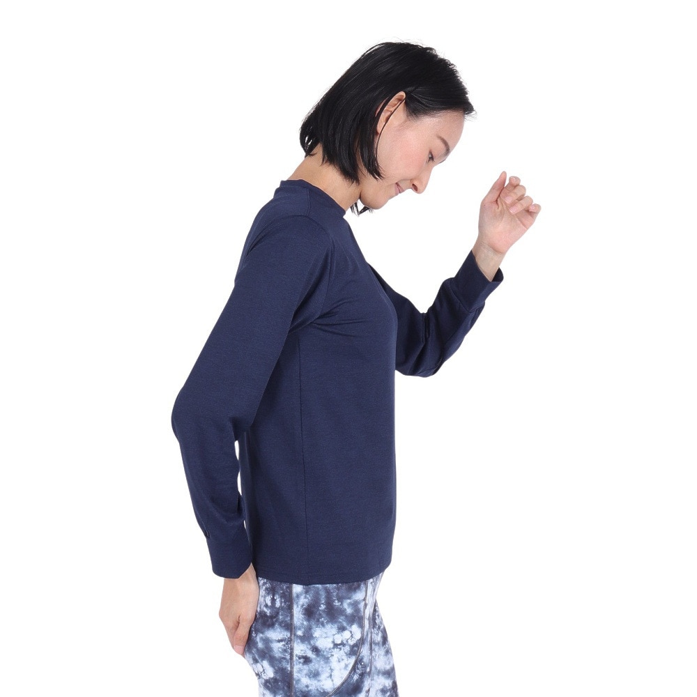 ハーレー（HURLEY）（レディース）ラッシュガード ファントム ロングスリーブ シャツ CRE カップ付き 水陸両用 WRG2421045-NVY