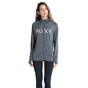 (レディース)ラッシュガード 長袖 パーカー UVカット 紫外線対策 水陸両用 MERMAID LOGO PARKA RLY231028 CHA