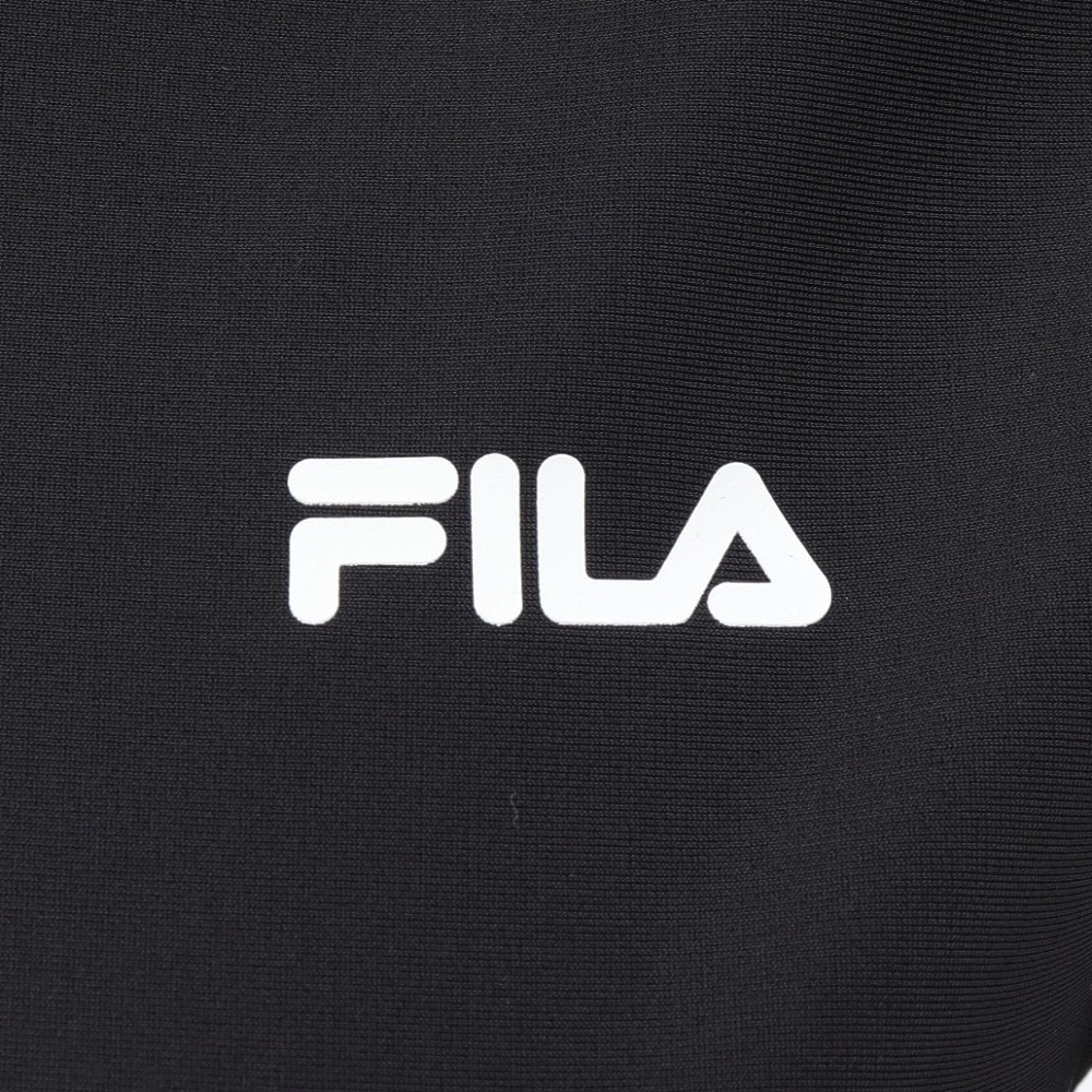 フィラ（FILA）（レディース）ラッシュガード 長袖 2Way 無地 344631 -BK