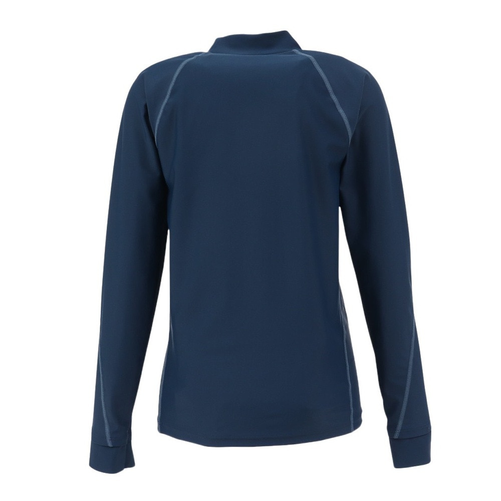 フィラ（FILA）（レディース）ラッシュガード 長袖 2Way 無地 344631 NV