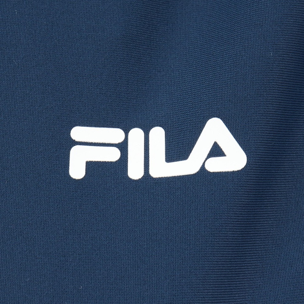 フィラ（FILA）（レディース）ラッシュガード 長袖 2Way 無地 344631 NV