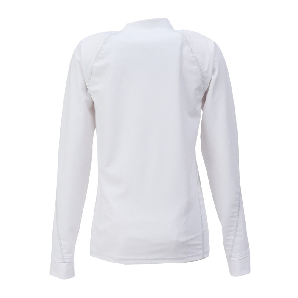 フィラ（FILA）（レディース）ラッシュガード 長袖 2Way 無地 344631 -WT