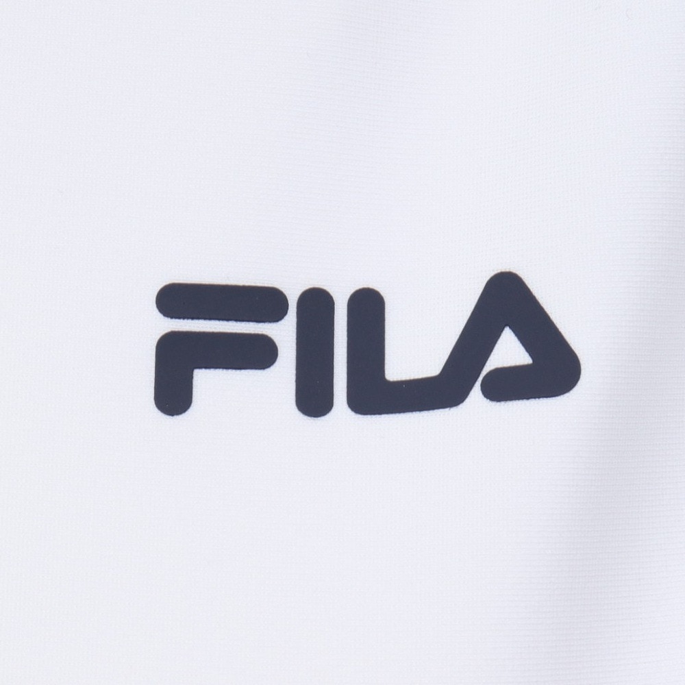 フィラ（FILA）（レディース）ラッシュガード 長袖 2Way 無地 344631 -WT