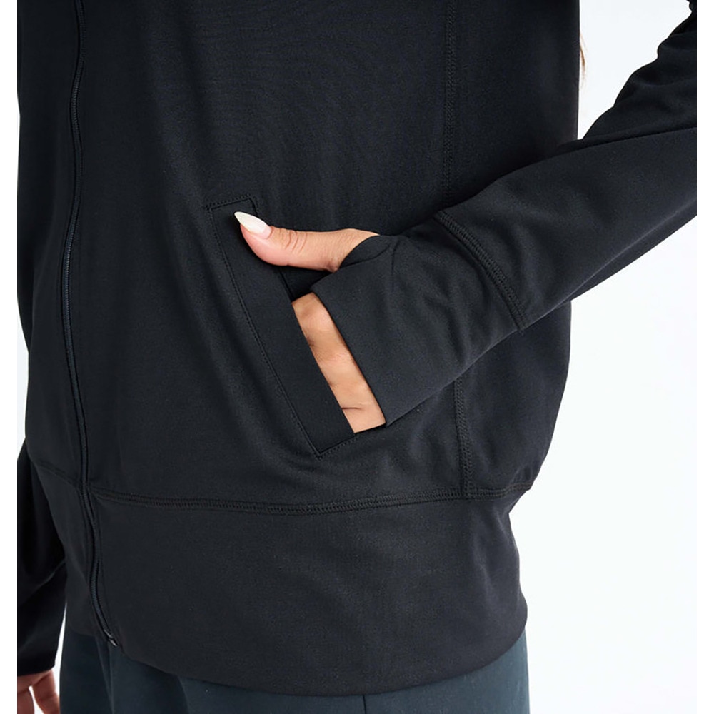 ロキシー（ROXY）（レディース）ラッシュガード 長袖 HISTORICAL LOGO HOODIE ラッシュガード 25SPRLY251032BLK
