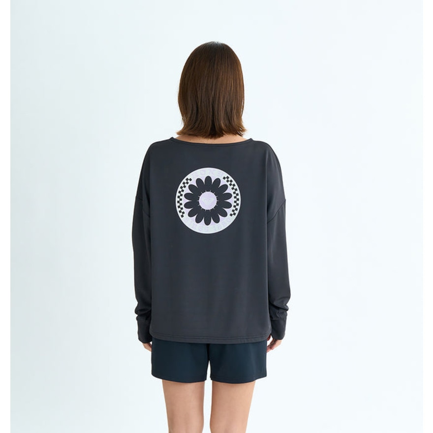 ロキシー（ROXY）（レディース）ラッシュガード 長袖 WILD FLOWER 25SURLY252025BBK