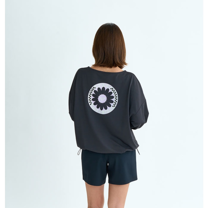 ロキシー（ROXY）（レディース）ラッシュガード 長袖 WILD FLOWER 25SURLY252025BBK