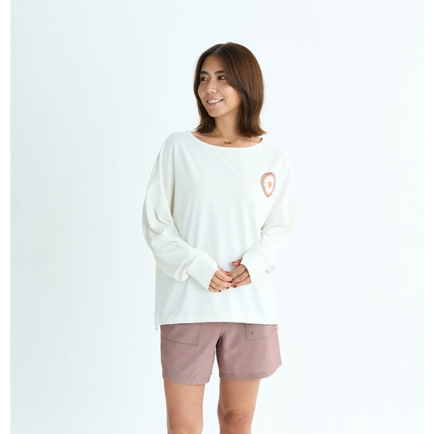 ロキシー（ROXY）（レディース）ラッシュガード 長袖 WILD FLOWER 25SURLY252025OWT