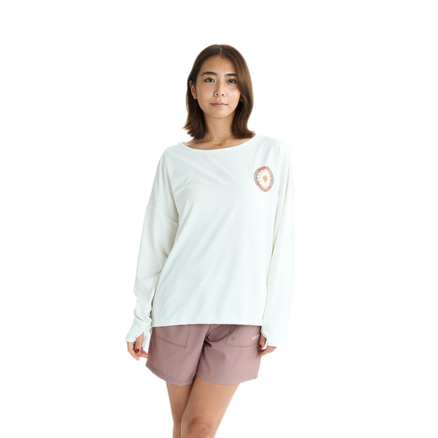 ロキシー（ROXY）（レディース）ラッシュガード 長袖 WILD FLOWER 25SURLY252025OWT
