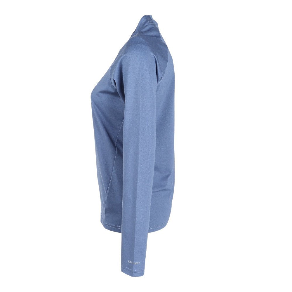 ナイキ（NIKE）（レディース）ラッシュガード エッセンシャル ソリッド ロングスリーブ 長袖 ハイドロガード NESSA386-N097
