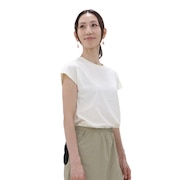 (レディース)ラッシュガード ノースリーブ UVカット 防虫&吸水速乾 フレンチスリーブ 3100130-01