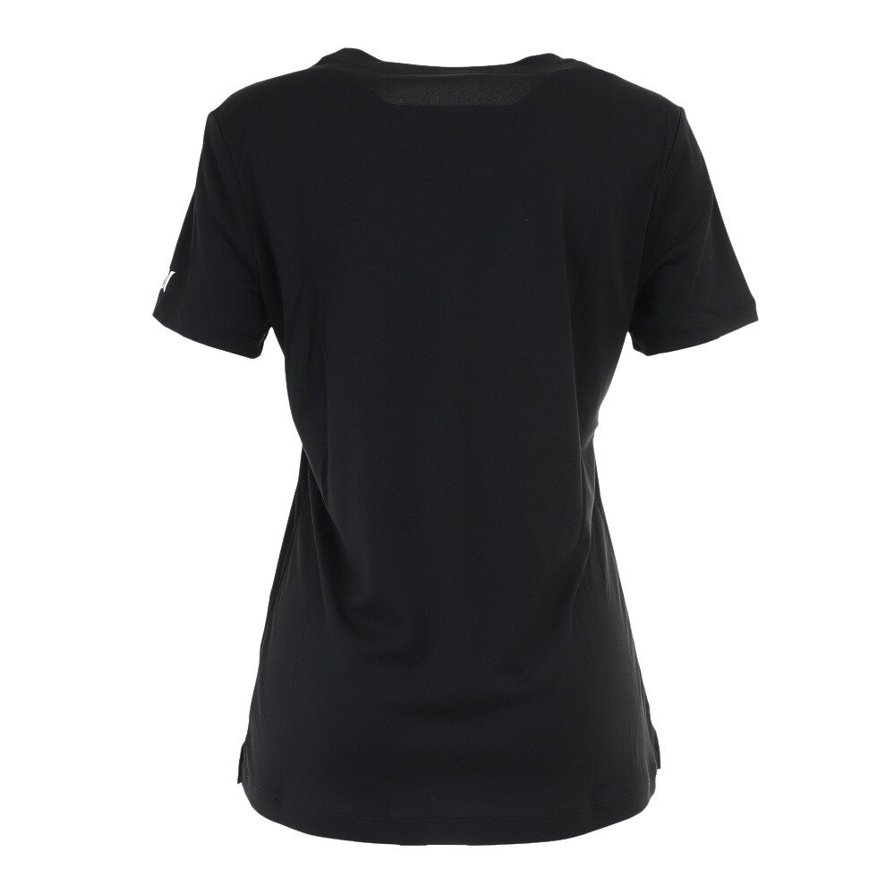 ハーレー（HURLEY）（レディース）ラッシュガード 半袖 Tシャツ レディース ブラック UVカット 紫外線対策 UPF50+ QUICK DRY 21 941341-010