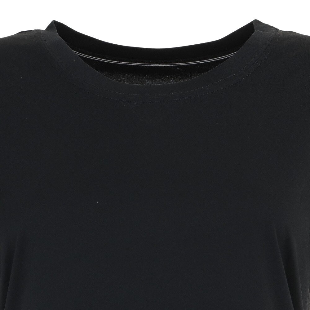 ハーレー（HURLEY）（レディース）ラッシュガード 半袖 Tシャツ レディース ブラック UVカット 紫外線対策 UPF50+ QUICK DRY 21 941341-010