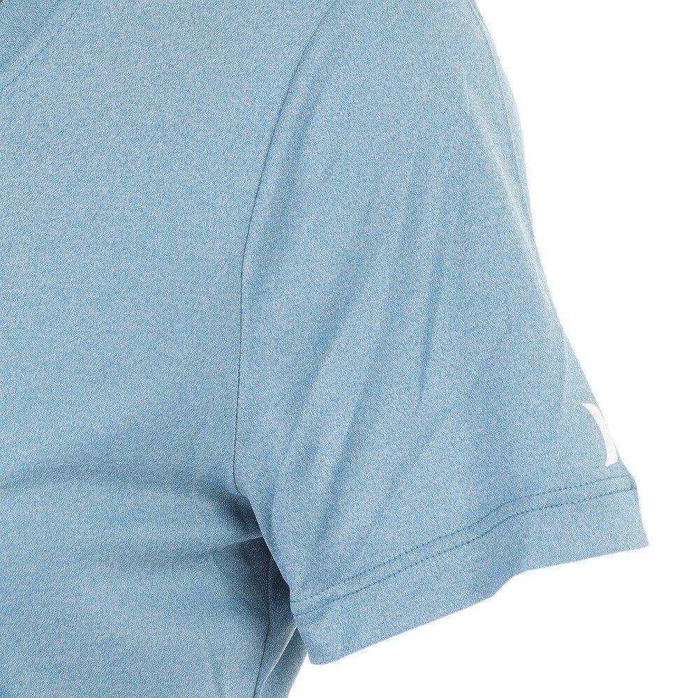 ハーレー（HURLEY）（レディース）ラッシュガード 半袖 Tシャツ レディース ブルー UVカット 紫外線対策 UPF50+ QUICK DRY 941341-424