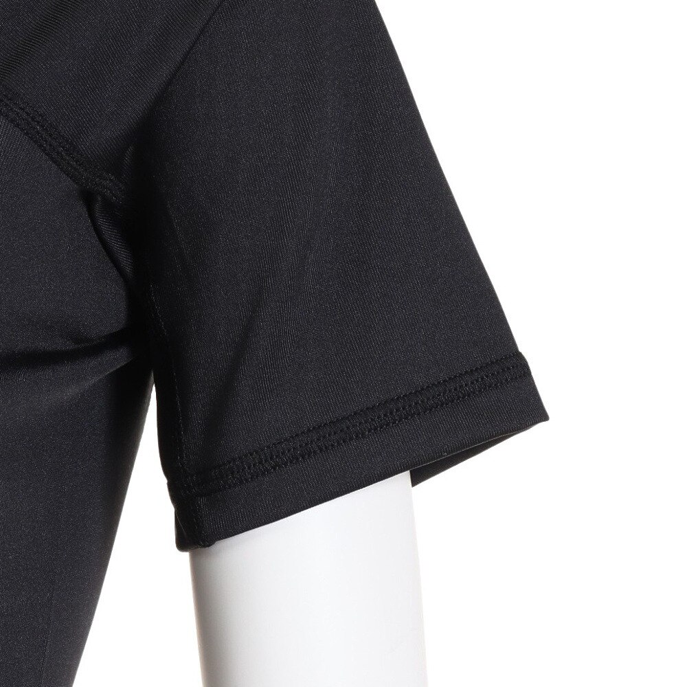 ハーレー（HURLEY）（レディース）ラッシュガード 半袖 Tシャツ レディース OAO 22 CJ7780-010 ブラック UVカット 紫外線対策  UPF50+ マリン、ウィンタースポーツ用品はヴィクトリア
