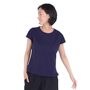 (レディース)ラッシュガード 半袖 フレンチスリーブ Tシャツ 3100130-19 UVカット 水陸両用 虫よけ