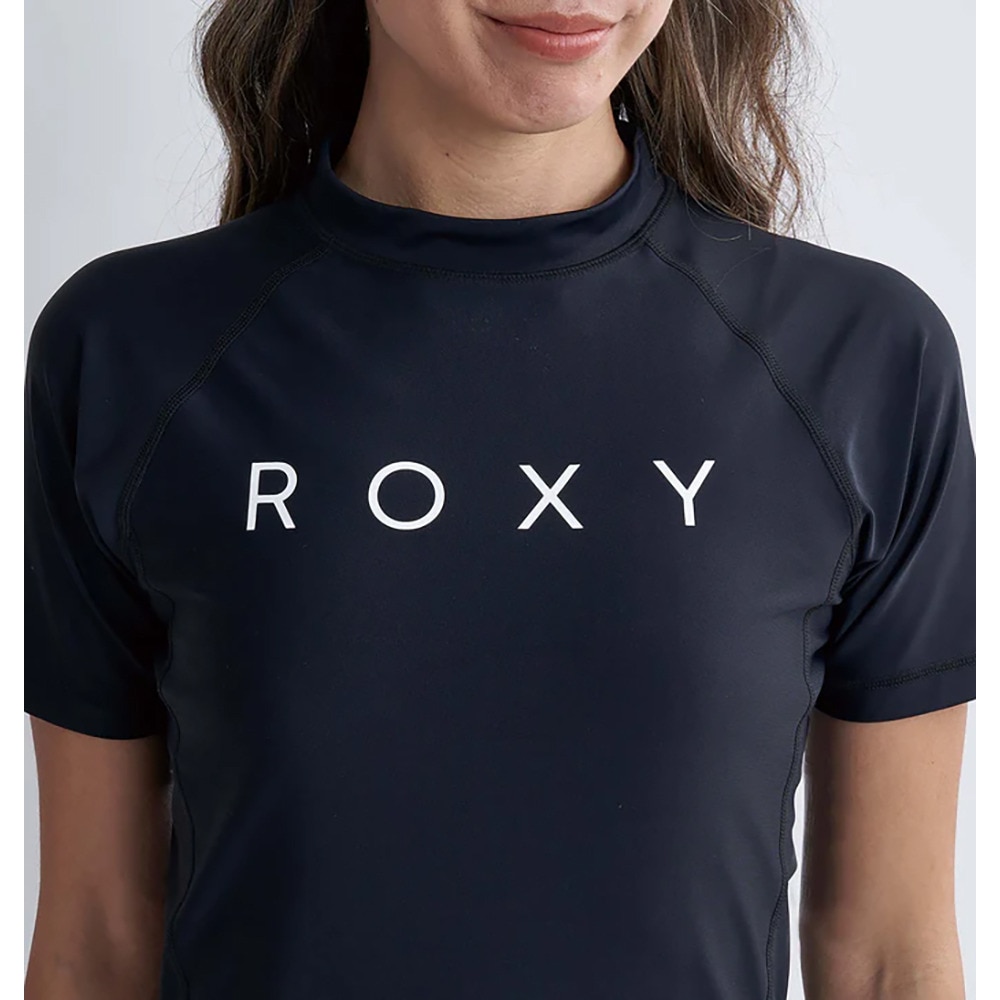 ロキシー（ROXY）（レディース）ラッシュガード 半袖 RASHIE ショートスリーブ 半袖ラッシュガード 25SPRLY245035BLK