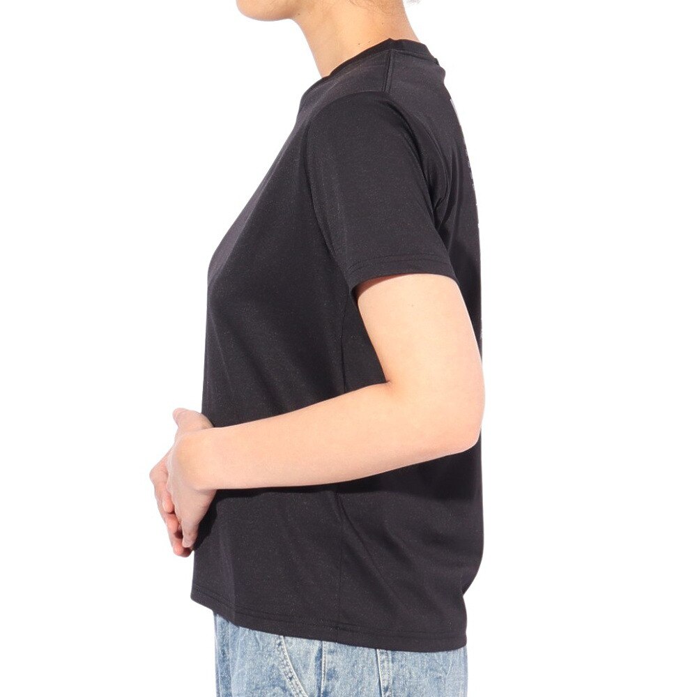ロキシー（ROXY）（レディース）ラッシュガード 半袖 HISTORICAL ロゴ ラッシュTシャツ 25SPRLY251037BLK