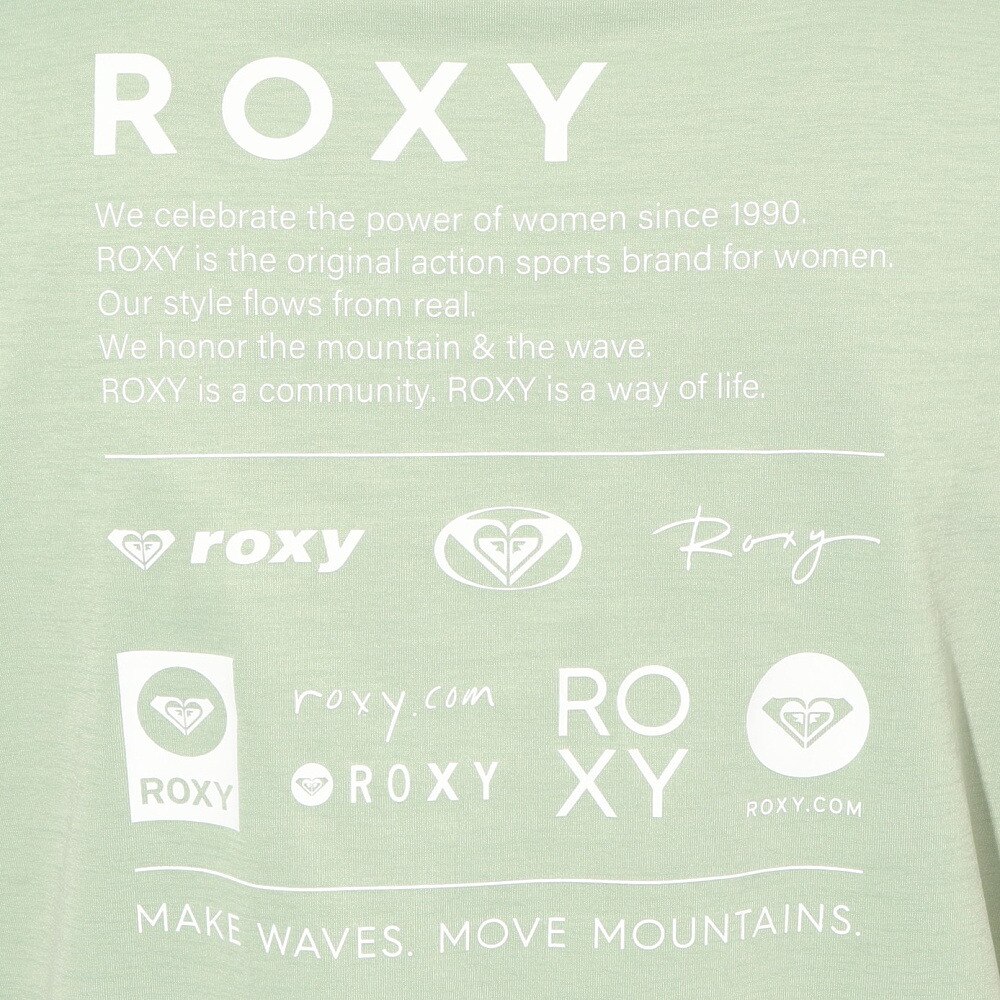 ロキシー（ROXY）（レディース）ラッシュガード 半袖 HISTORICAL ロゴTシャツ 25SPRLY251037SAG