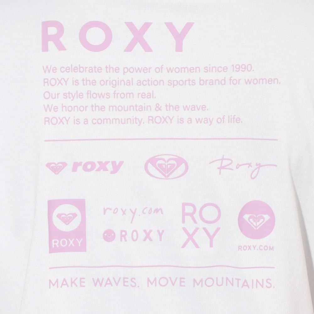 ロキシー（ROXY）（レディース）ラッシュガード 半袖 HISTORICAL LOGO ラッシュTシャツ 25SPRLY251037WHT