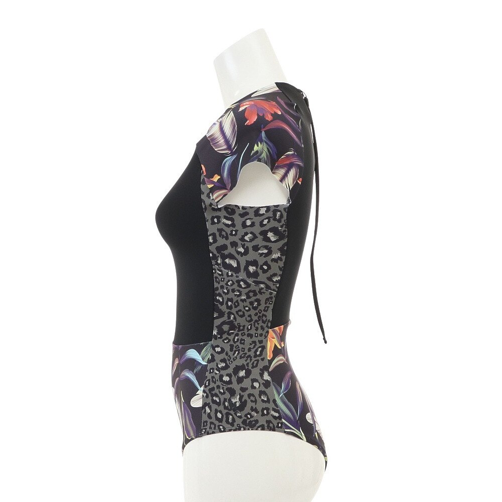 ハーレー（HURLEY）（レディース）水着 ラッシュガード オールインワン UVカット UPF50+ 速乾 FLANIMAL AV0801-010